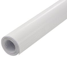 Vidaxl Folija za avto 2 kosa 4D bela 100x150 cm