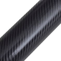 Vidaxl Folija za avto 2 kosa 4D črna 100x150 cm