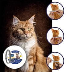 Netscroll Ovratnica, ki odganja klope in bolhe za pse in mačke v 2 različnih velikostih, AnimalProtect, L