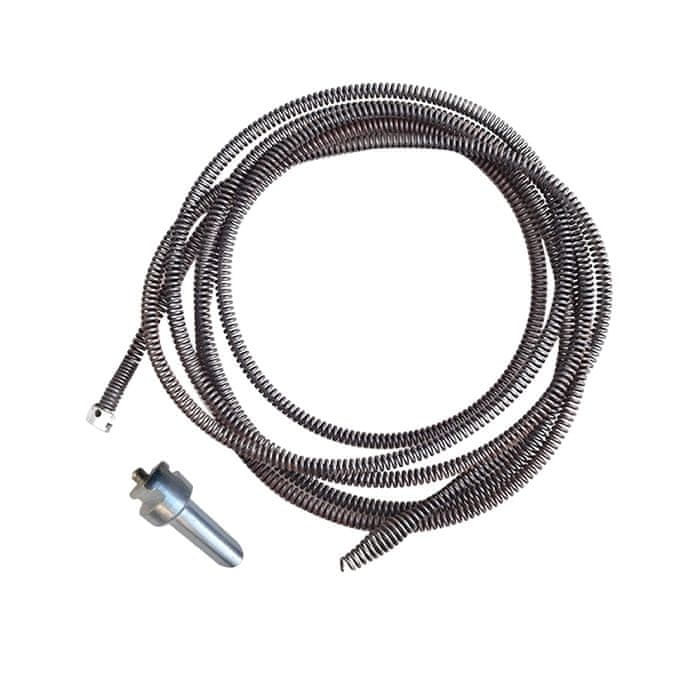 Netscroll Univerzalen nastavek za odmaševanje odtokov za vrtalko, odmaševalec odtokov dolžine 100 cm, UnclogEasy