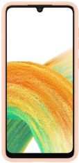 Samsung Card Slot ovitek za Samsung Galaxy A33, s prostorom za kartico, oranžen