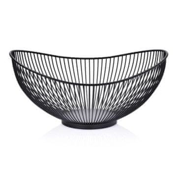 DUKA Modern Scandi Okrasna Skleda 30,5X25,7X14,0 Cm Črno Jeklo