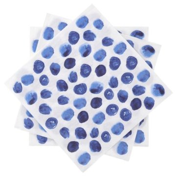 DUKA Riviera 20 Kosov Papirnatih Prtičkov 33X33 Cm Modra