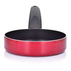 DUKA Taste 16 Cm Rdeča Aluminijasta Tradicionalna Mini Ponev