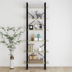 Vidaxl Visoka omara sonoma hrast 80x30x210 cm iverna plošča