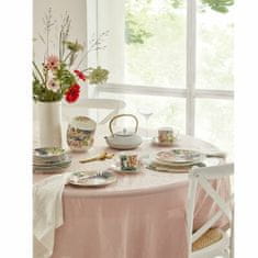 DUKA Felicia Plitev Krožnik 26 Cm Beli Porcelan