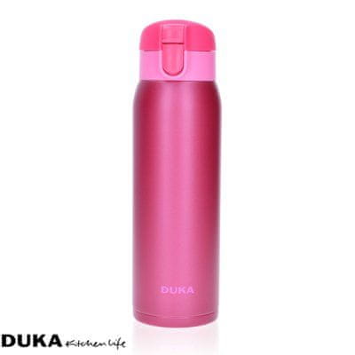 DUKA Vacuum 500 Ml Termalni Vrč Roza Iz Nerjavečega Jekla