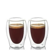 DUKA Komplet Kozarcev Za Espresso Lise 45 Ml Z Dvojnim Dnom Steklo