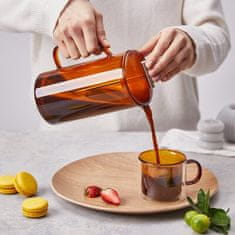 DUKA Farg Kozarci Za Kavo In Čaj 2 Kosa. 250 Ml Jantarnega Kozarca