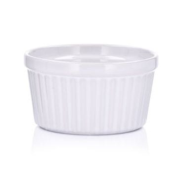 DUKA Kokilka Niklas 9 Cm Bela Glinena Posoda