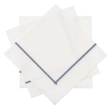 DUKA Riviera 20 Kosov Papirnatih Prtičkov 33X33 Cm Modra Bela