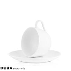 DUKA Felicia Skodelica S Podstavkom 200 Ml Iz Belega Porcelana