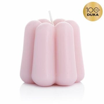DUKA Modernist 5X5,5 Cm Roza Sojina Sveča