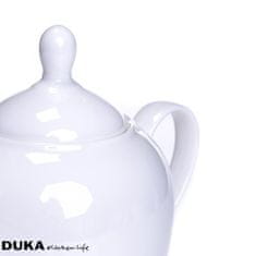 DUKA Felicia 1300 Ml Čajnik Iz Belega Porcelana