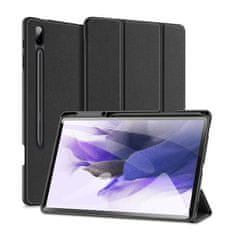 Dux Ducis Domo ovitek za Samsung Galaxy Tab S7 FE / Tab S7 Plus / Tab S8 Plus, črna
