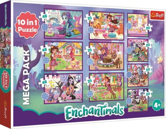Trefl Puzzle Enchantimals 10 v 1