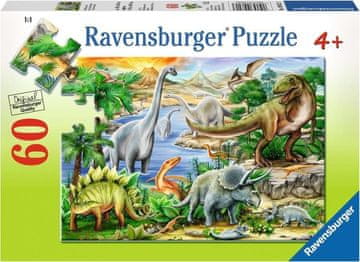 Ravensburger Puzzle Prazgodovinsko življenje 60 kosov