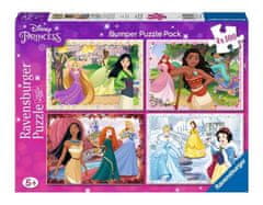 Ravensburger Puzzle Disney: Princeske 4x100 kosov