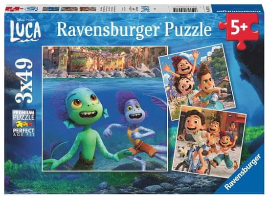 Ravensburger Puzzle Disney Pixar: Luca 3x49 kosov
