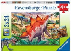 Ravensburger Puzzle Jurassic Wilderness 2x24 kosov