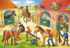 Ravensburger Puzzle Počitnice na kmetiji s konji 2x12 kosov