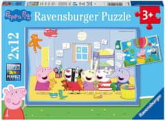 Ravensburger Puzzle Peppa Pig: Peppa's Adventure 2x12 kosov