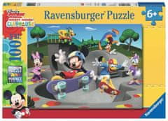 Ravensburger Sestavljanka Mickey & Minnie: V skate parku XXL 100 kosov