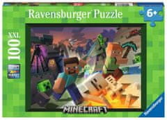 Ravensburger Minecraft sestavljanka: Pošasti iz Minecrafta XXL 100 kosov