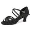 Burtan Dance Shoes Latino plesni čevlji Havana, Črna 5 cm, 40