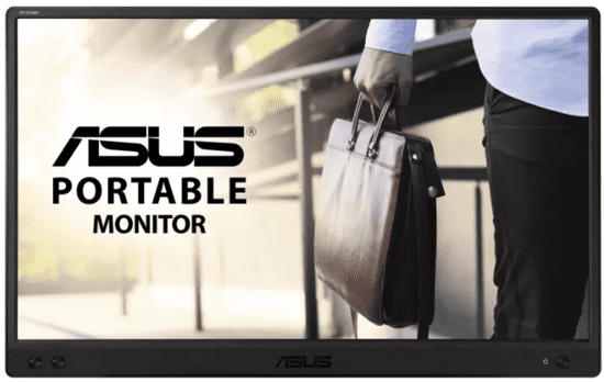 ASUS ZenScreen MB166C monitor, 39,62 cm, FHD, IPS, USB-C (90LM07D3-B01170) - odprta embalaža