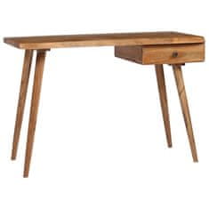 Vidaxl Pisalna miza iz trdnega akacijevega lesa 110x50x76 cm