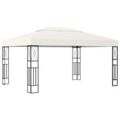 Vidaxl Paviljon 3x4 m krem blago