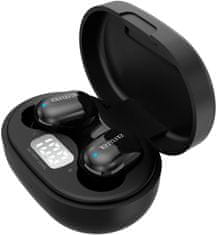 AIWA EBTW-150BK brezžične slušalke, Bluetooth, True Wireless Stereo, črne