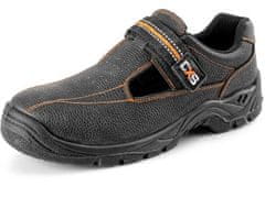 Usnjeni sandali CXS STONE NEFRIT S1, črni 
