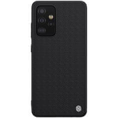 Nillkin textured case durable ojačan ovitek z gel okvirjem in najlonom na zadnji strani samsung galaxy a52s 5g / a52 5g / a52 4g črn