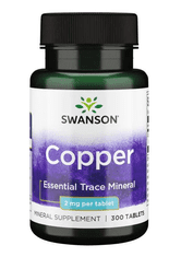 Swanson Copper (baker) 2 mg, 300 tablet