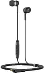 Sennheiser CX 80S ušesne slušalke z mikrofonom, črne