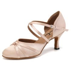 Burtan Dance Shoes Vienna standard, čevlji za klasični ples, Roza-7,5 cm-36