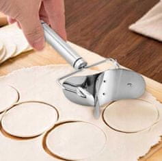 KINGHoff Rezalnik za pecivo + model za knedlje 9,5 cm 1633