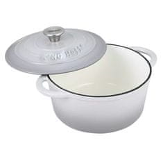 KINGHoff Emajliran litoželezni lonec 21 cm Kinghoff Kh-1520