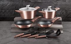 Berlingerhaus Bh-6142 Rose Gold Granit Pot Set