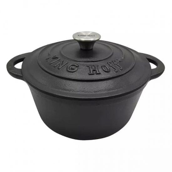 KINGHoff Litoželezni lonec 22 cm 2,4 l Kh-1523
