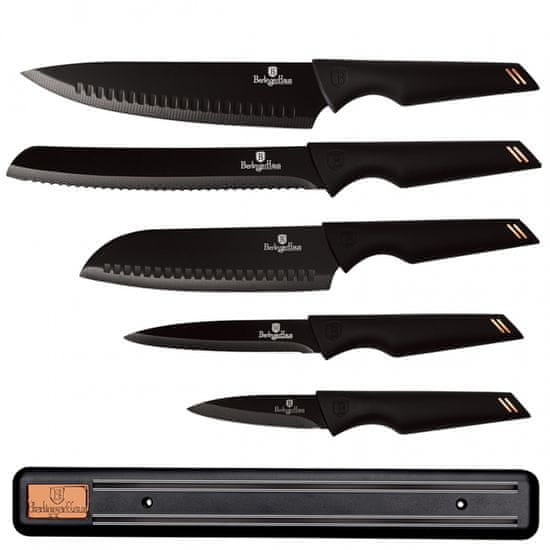 Berlingerhaus Komplet 5 kuhinjskih nožev s črtami Bh-2698