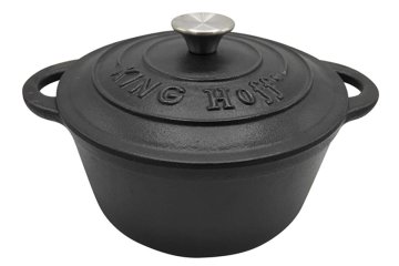 KINGHoff Lonec iz litega železa 24 cm 4L Kinghoff Kh-1476