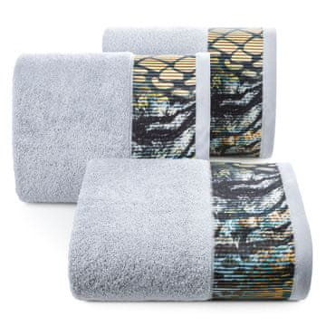 Eurofirany Carla brisača 70X140 cm srebrna