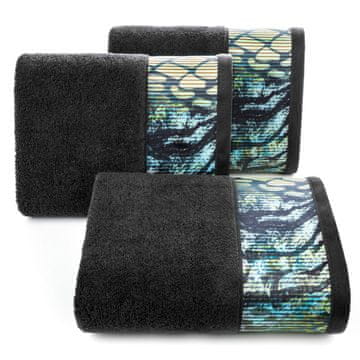 Eurofirany Carla brisača 50X90 cm črna