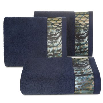 Eurofirany Carla brisača 50X90 cm mornarsko modra