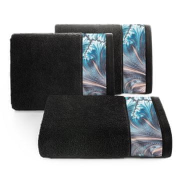 Eurofirany Camila brisača 50X90 cm steklenica zelena