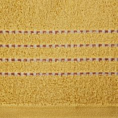 Eurofirany Brisača Fiore (10) 70X140 cm gorčična