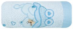 Eurofirany Baby21 Otroška brisača 50X90 cm Modra